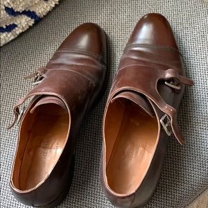 Meermin Double Monk Straps  - SZ11 UK (SZ12 US)